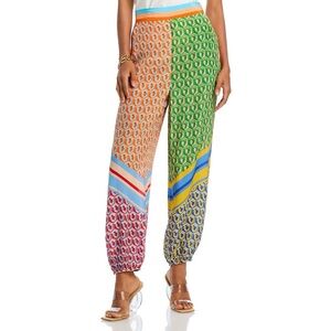 Farm Rio Cashew Colorful Patterned Women's Pants